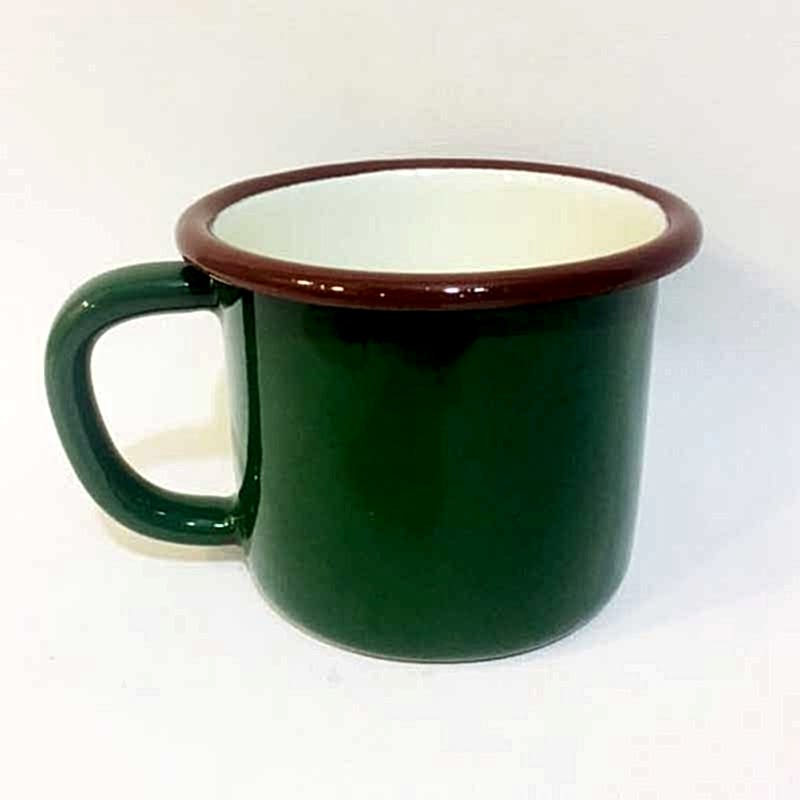 Emaye Kupa Asker Yeşili