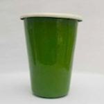 Emaye Konik Bardak Büyük Çimen Yeşili