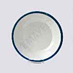 Emaye Servis Tabağı 21 cm Petrol Yeşili