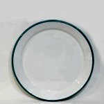 Emaye Servis Tabağı 25 cm Turkuaz