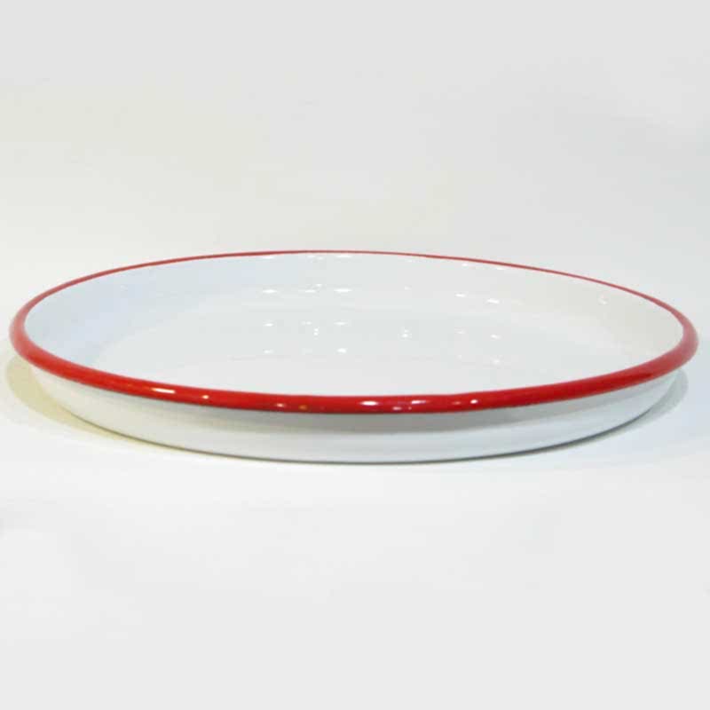 Emaye Sini Derin Kırmızı