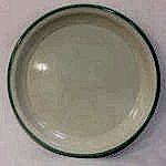 Emaye Sini Tepsi 45 cm Yeşil Çizgili