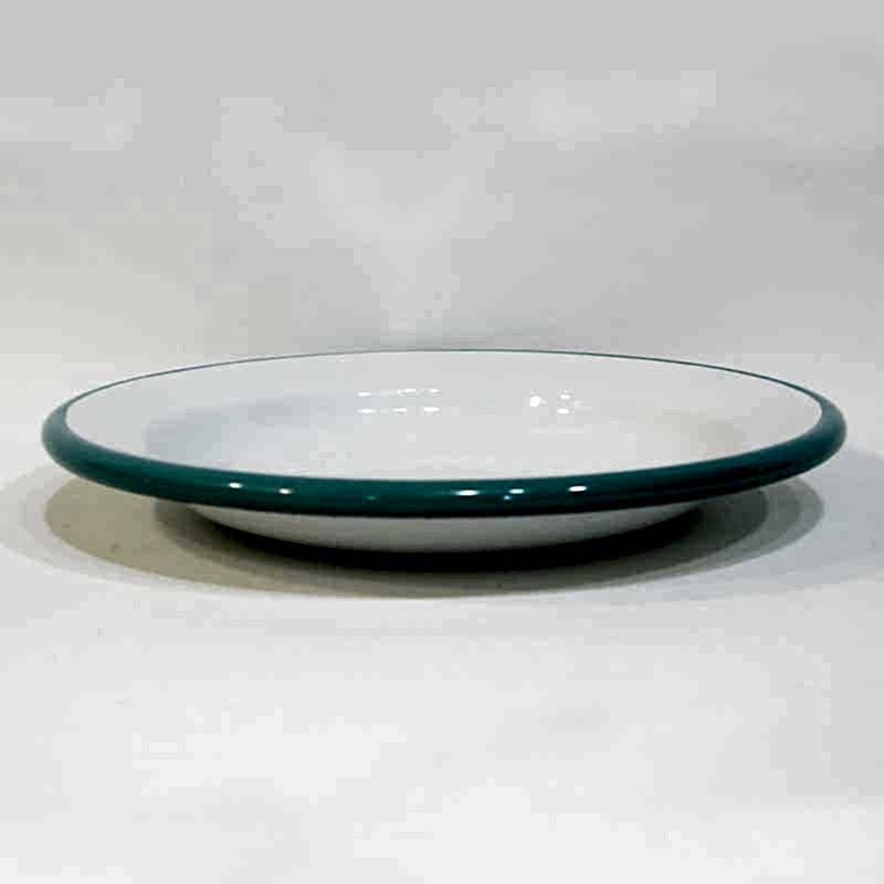 Emaye Çukur Tabak Turkuaz