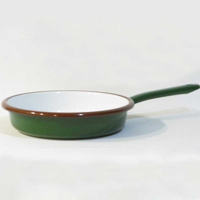 Emaye Tava Asker Yeşili