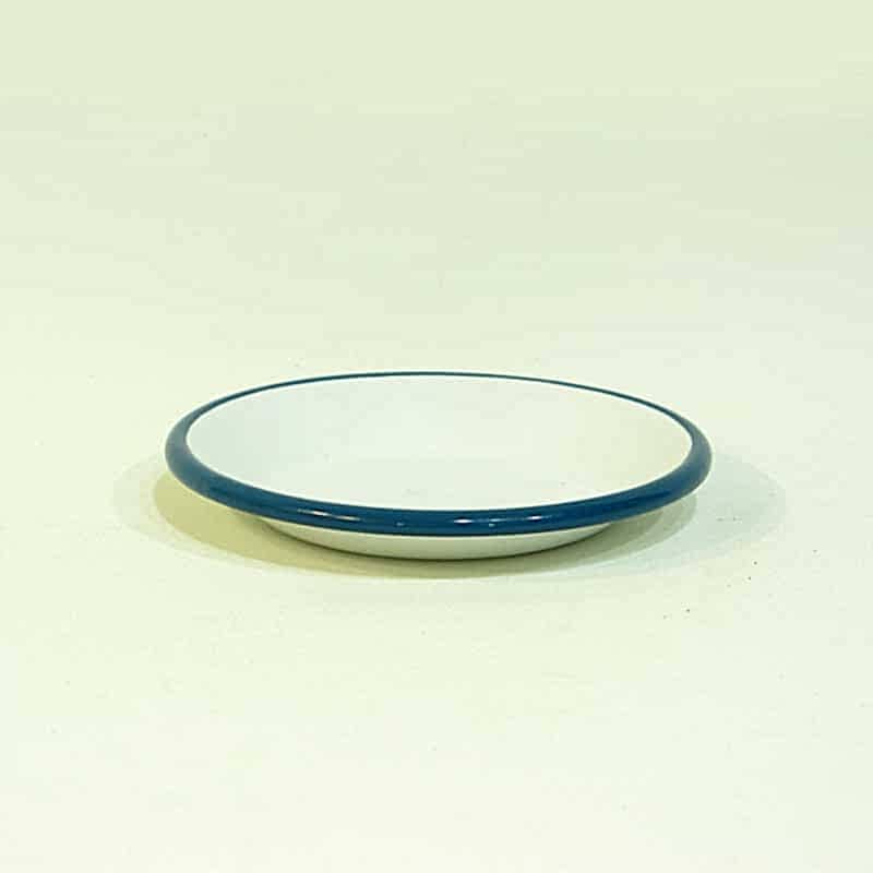 Emaye Tabak 12 cm Petrol Yeşili