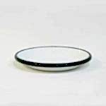 Emaye Tabak 12 cm Siyah