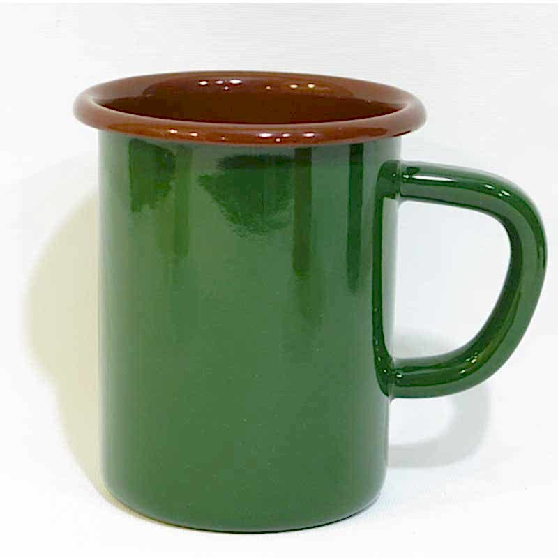 Emaye Çorba Kupası Asker Yeşili