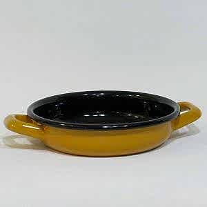 Emaye Sahan Oksit Sarı Siyah