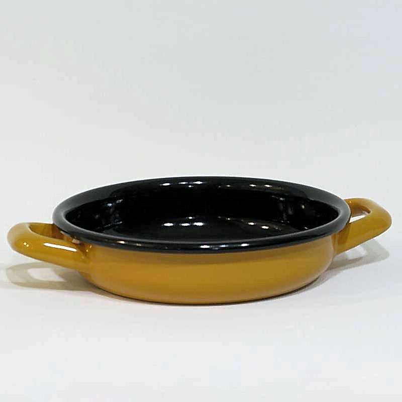 Emaye Sahan Oksit Sarı Siyah