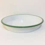 Emaye Yuvarlak Fırın Tepsisi Çimen Yeşili