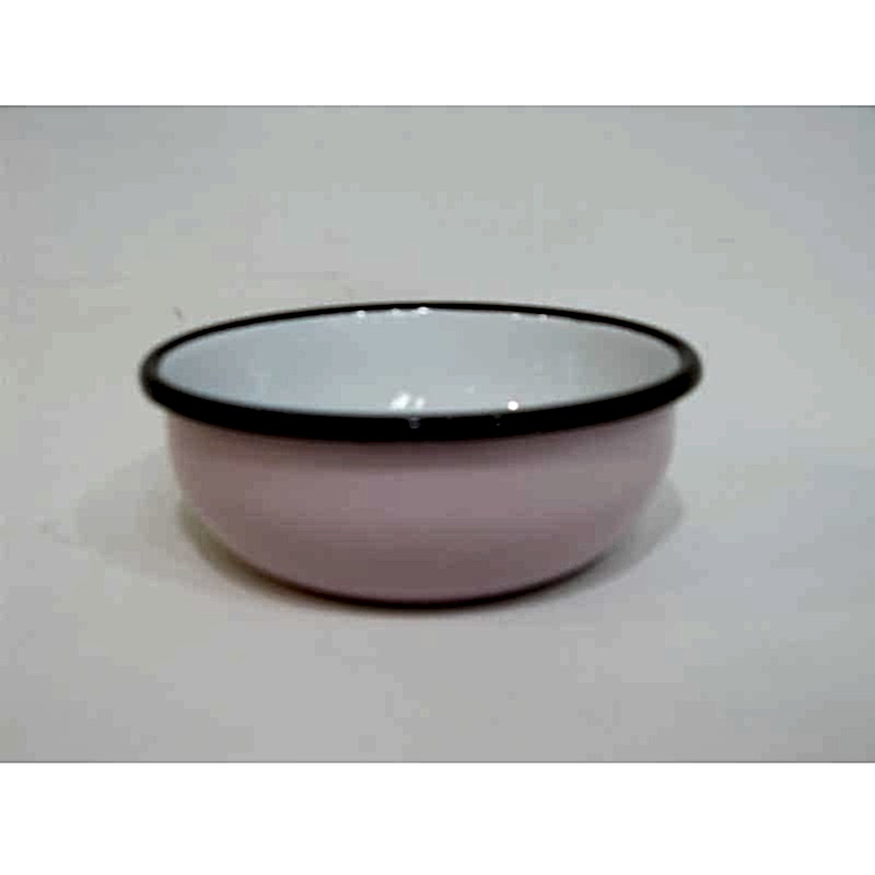 Emaye Kase 14 cm Pembe