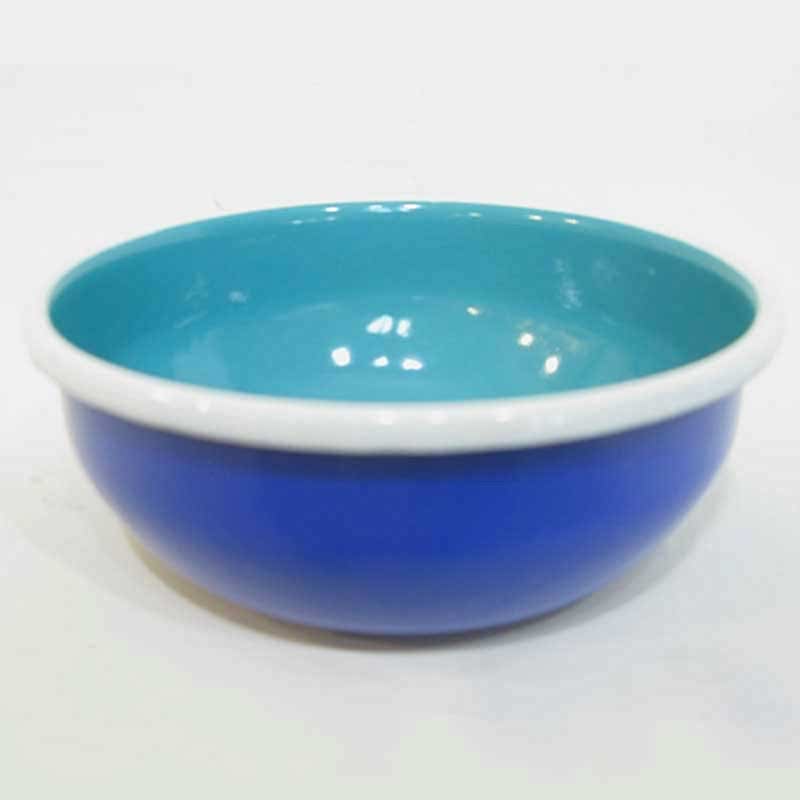 Emaye Kase 16 cm Lacivert