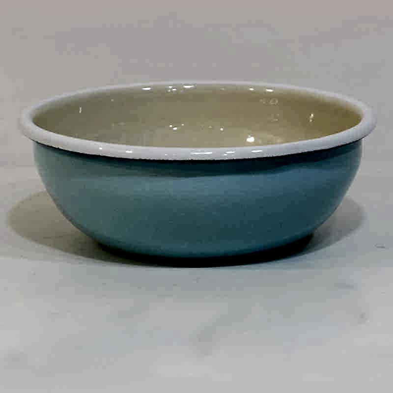 Emaye Kase 16 cm Nil Mavisi