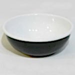 Emaye Kase 16 cm Siyah