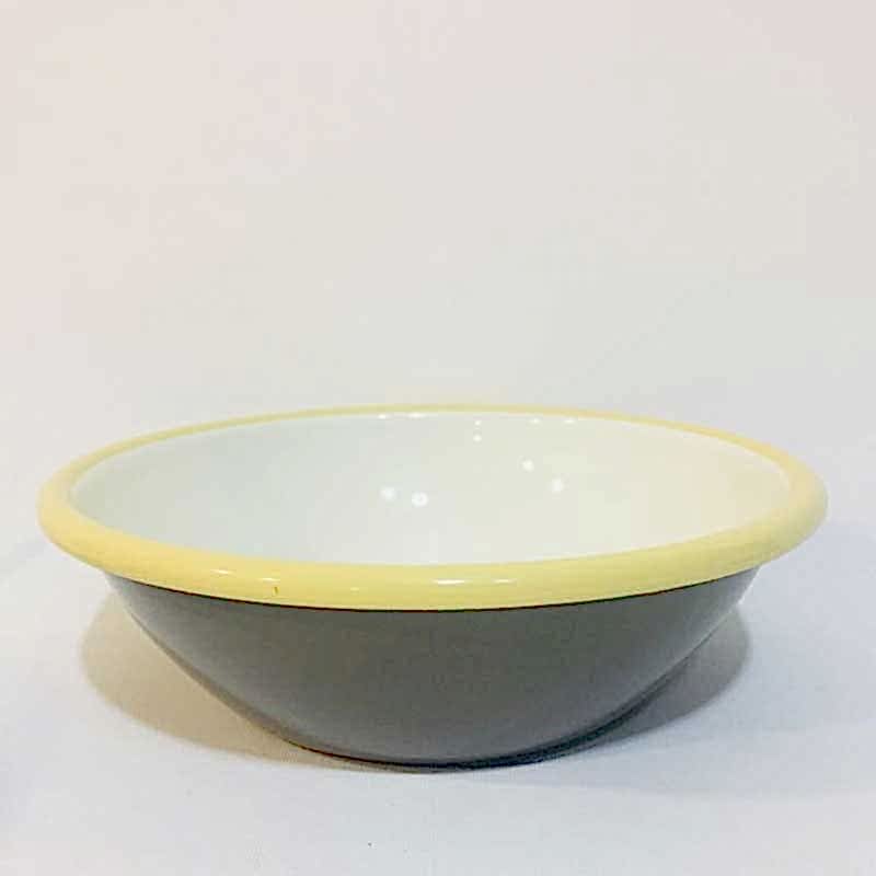 Emaye Salata Kasesi Gri