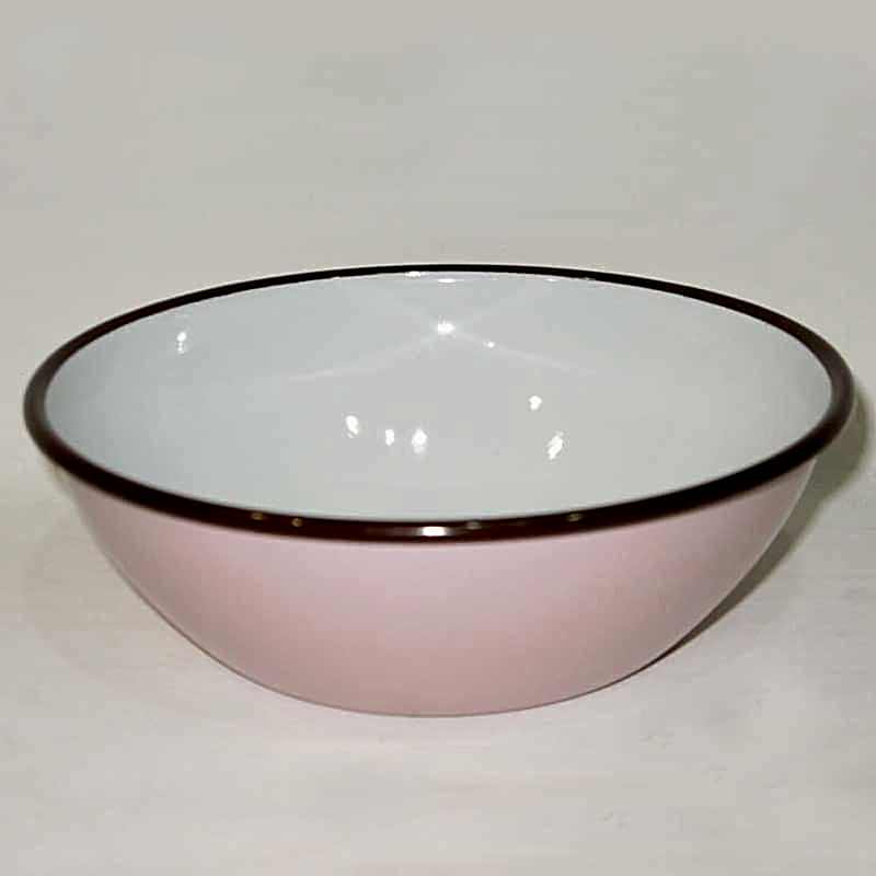 Emaye Salata Kasesi Pembe