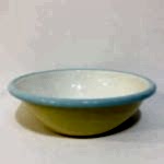 Emaye Salata Kasesi Sarı Nil Mavi