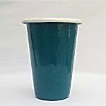 Emaye Konik Bardak Büyük Petrol Yeşili