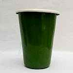 Emaye Konik Bardak Büyük Yeşil