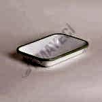 Emaye Meze Tabağı 21 x 16 cm Nil Yeşili