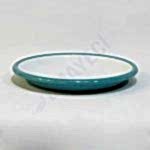 Emaye Servis Tabağı 20 cm Turkuaz