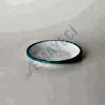 Emaye Tabak 12 cm Turkuaz