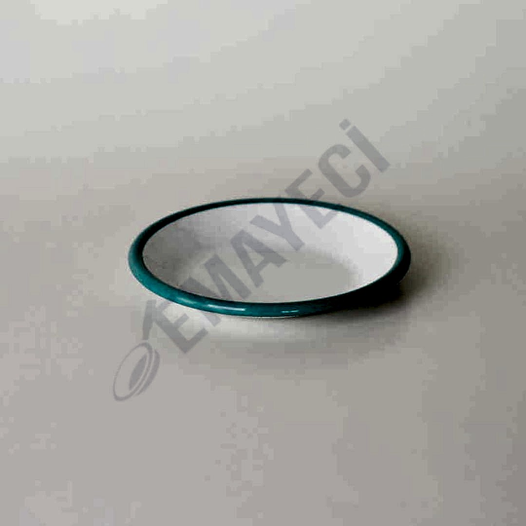 Emaye Tabak 12 cm Turkuaz