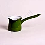 Emaye Cezve Çimen Yeşili