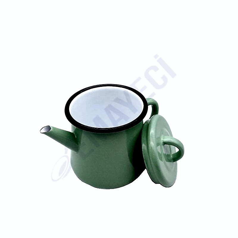 Emaye Demlik 500 ml Mint Yeşil