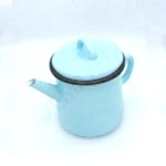 Emaye Demlik 850 ml Nil Mavi