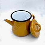 Emaye Demlik 850 ml Oksit Sarı