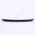 Emaye Pizza Tabağı 28 cm Gri