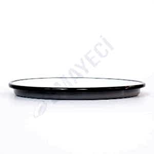 Emaye Pizza Tabağı Gri