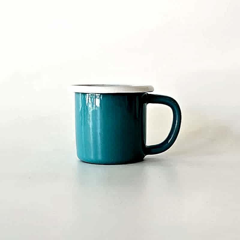 Emaye Küçük Kupa Turkuaz