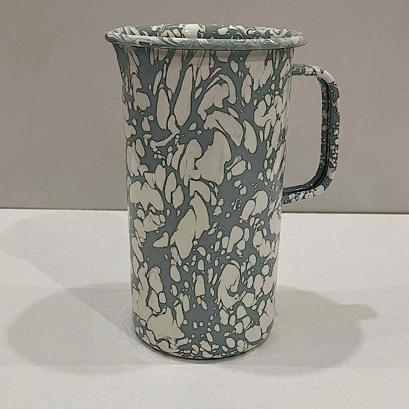 Emaye Büyük Sürahi Desenli